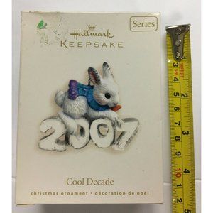 Christmas Ornament  "Cool Decade" Hallmark Keepsake 2007 QX7137 8th in series